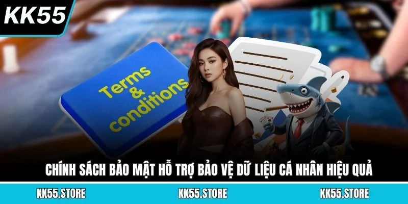 Chính sách bảo mật hỗ trợ bảo vệ dữ liệu cá nhân hiệu quả